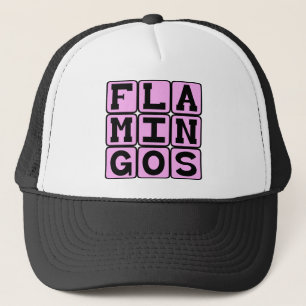 Boné Flamingos, Pássaro Rosa