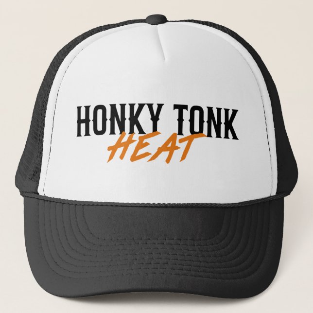 Boné Flatline Honky Tonk Heat Foam Trucker Hat (Frente)