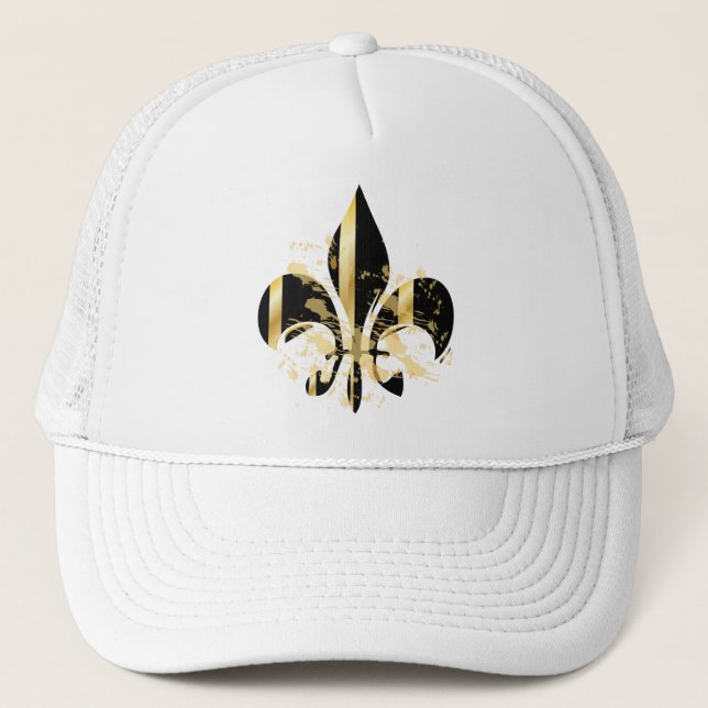 Boné Fleur de Lis, texto personalizável (Frente)