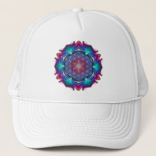 Boné FLOR DA VIDA / Blume des Lebens - Mandala IV