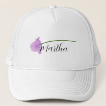 Flor de água com seu nome Trucker Hat