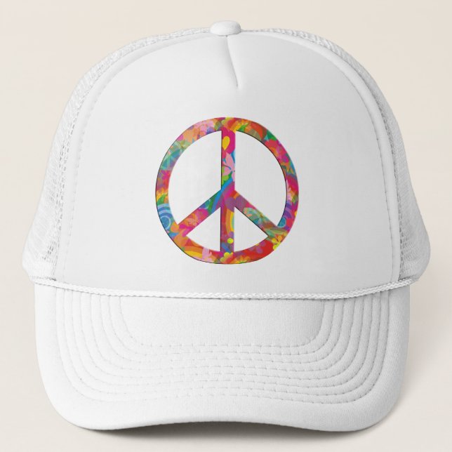 Boné Flor Power Peace (Frente)