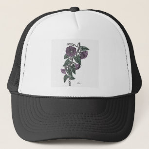 Boné Flores de rendas