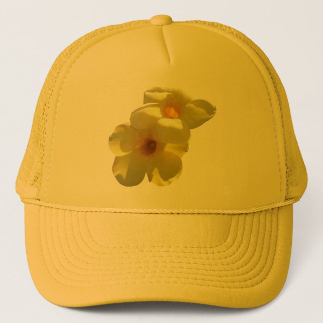 Boné Flores de Trombeta Dourada I (Frente)