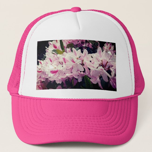 Boné Flores rosa (Frente)