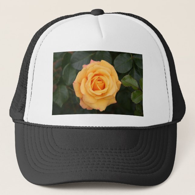 Boné flores rosas floram  amor esposa namorada casal (Frente)
