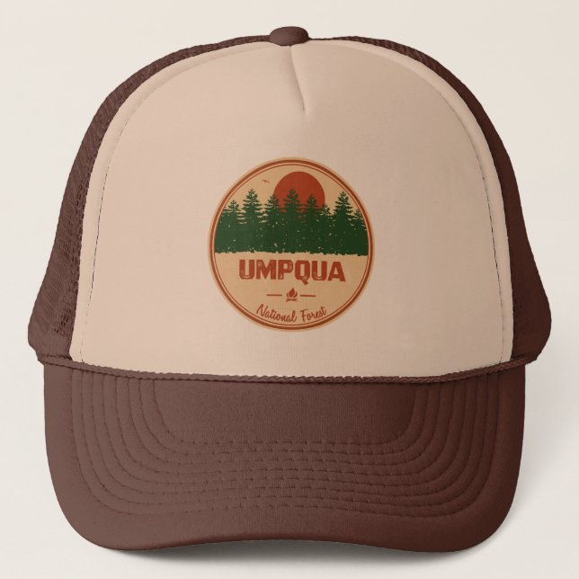 Boné Floresta Nacional de Umpqua (Frente)