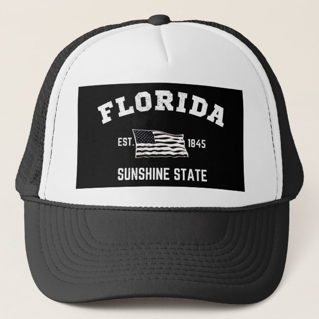 Boné Florida Est, 1845 Sunshine State (Frente)