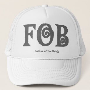 Boné FOB "pai chapéu da noiva"