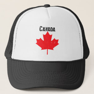 Boné Folha de bordo canadense suja