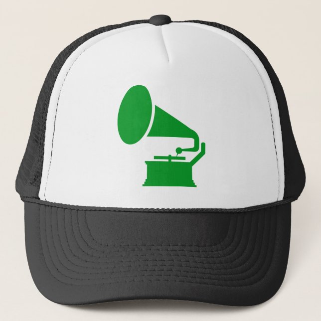 Boné Fonógrafo - Grass Green (Frente)
