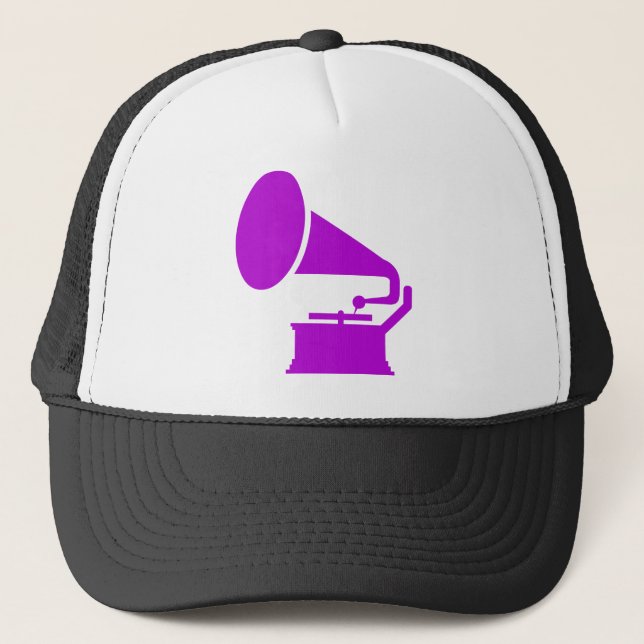 Boné Fonógrafo - Roxo (Frente)