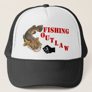 BONÉ FORA DA LEI DA PESCA