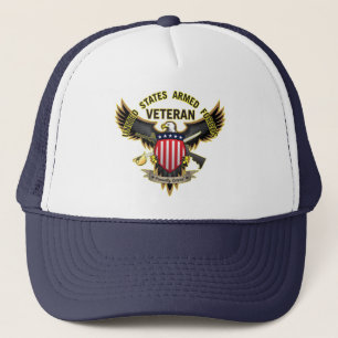 Boné Forças Armadas dos Estados Unidos Veterano