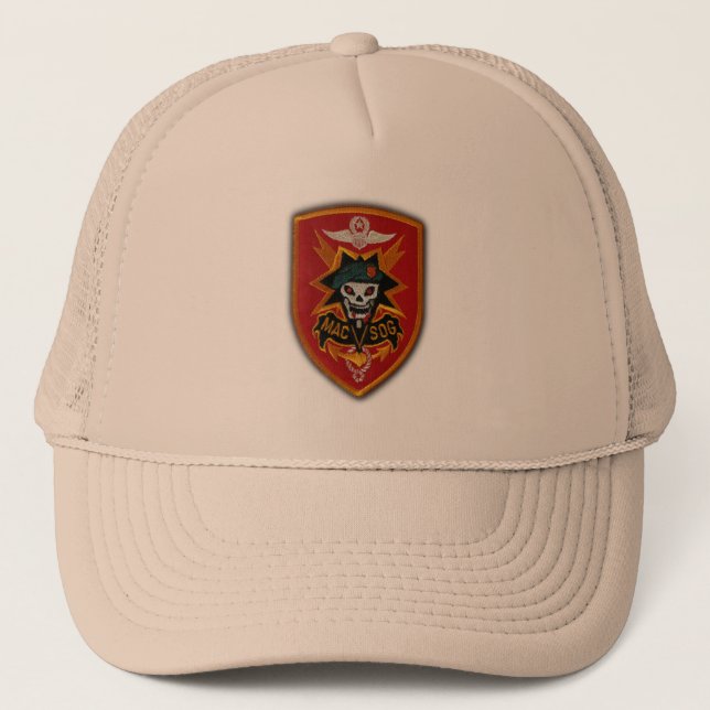 Boné forças especiais macvsog vietnam war Hat (Frente)