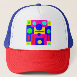 Boné Formas geométricas coloridas