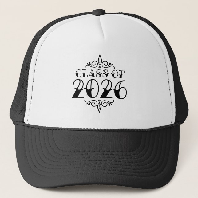 Boné Formatura Turma de 2026 Estilo Tatuagem (Frente)