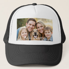 Boné Foto e Texto Personalizados 