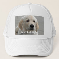 Foto personalizada e nome do cão do golden