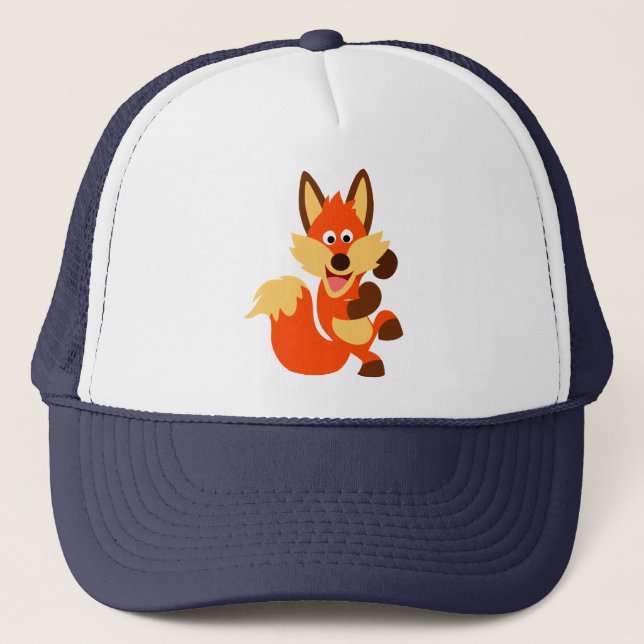 Boné Fox Hat, um boneco de dança (Frente)
