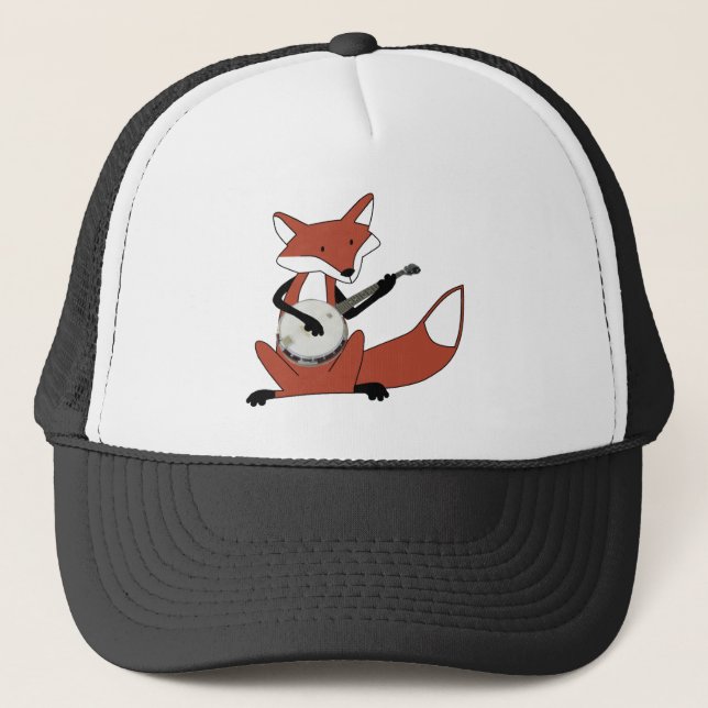 Boné Fox que joga o banjo (Frente)