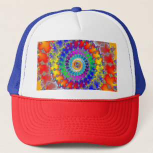 Boné Fractal Psicedélico