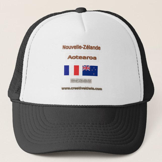 Boné France, Novo-Zélande (Frente)