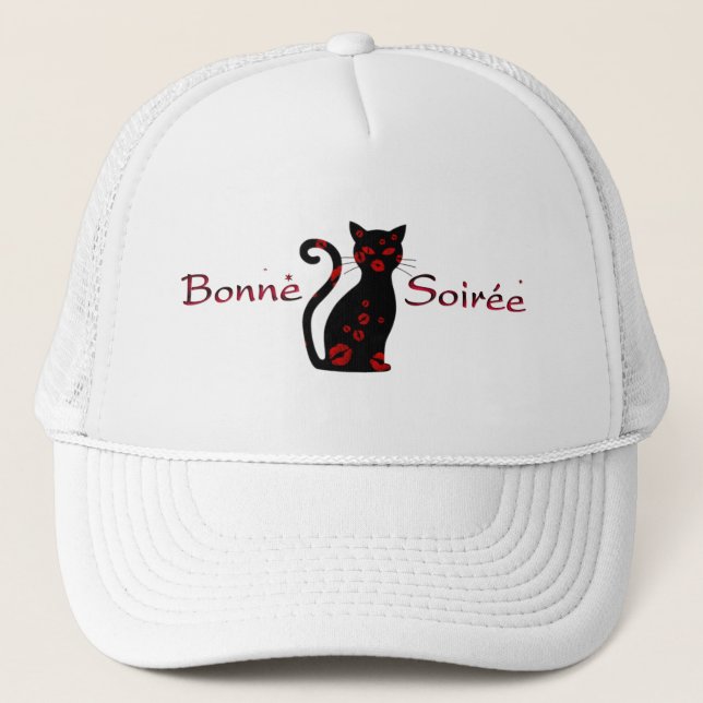 Boné Francês: Bonne Soiree Trucker Hat (Frente)