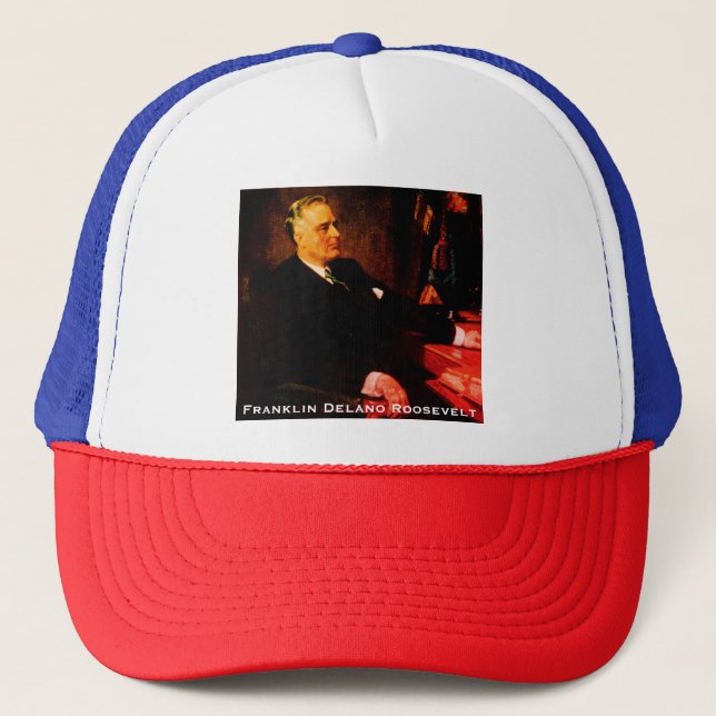 Boné Franklin D. Roosevelt, Presidente Americano (Frente)