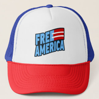 Boné Free America Trucker Hat