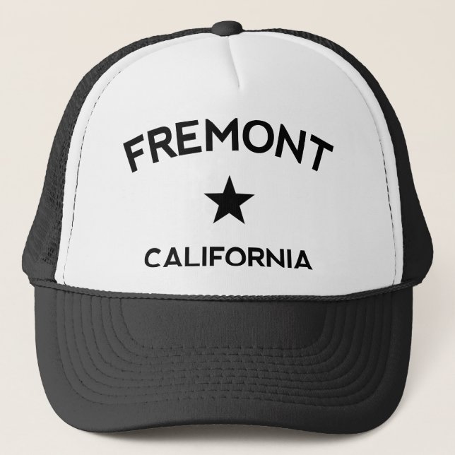 Boné Fremont California Trucker (Frente)