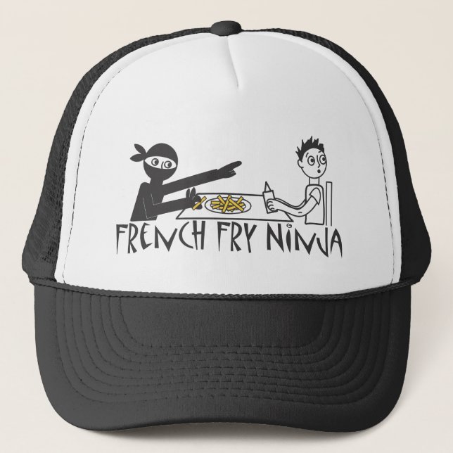 Boné Fritada Ninja do francês (Frente)