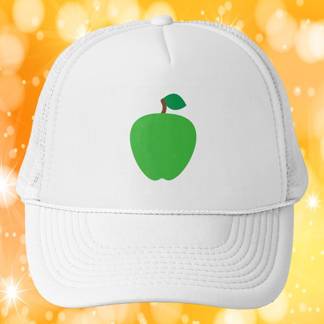 Boné Fruta de maçã verde (A hat with a graphic of a green apple)