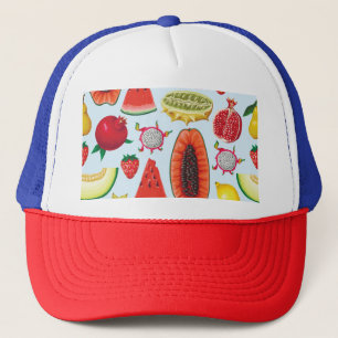 Boné Fruta Exótica: Trendy Impressão Invisível.