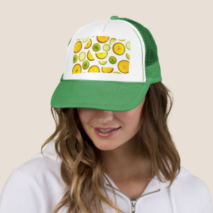 Boné Frutas de Citros Frescas