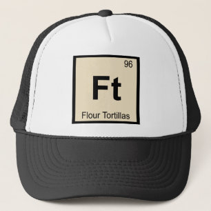 Boné Ft - Tortilhas de Farinha Química Tabela Periódica