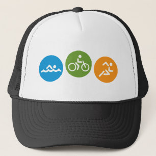 Boné Funcionamento da bicicleta da natação
