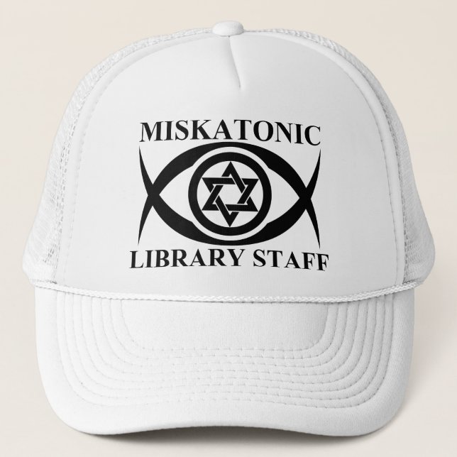 BONÉ FUNCIONARIOS DE BIBLIOTECA MISKATÔNICA (Frente)