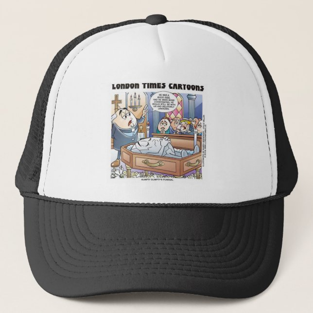 Boné Funeral do Humpty Dumpty Camisetas e Presentes de  (Frente)
