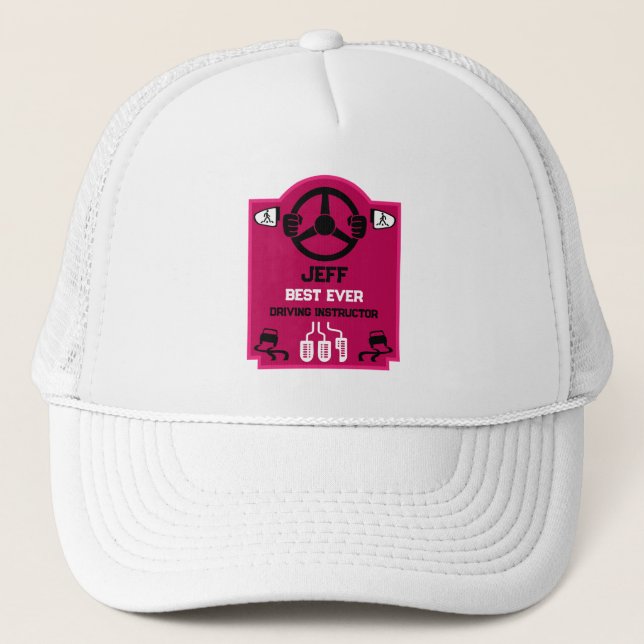 Boné Funny Driving Instructor Gift (Frente)