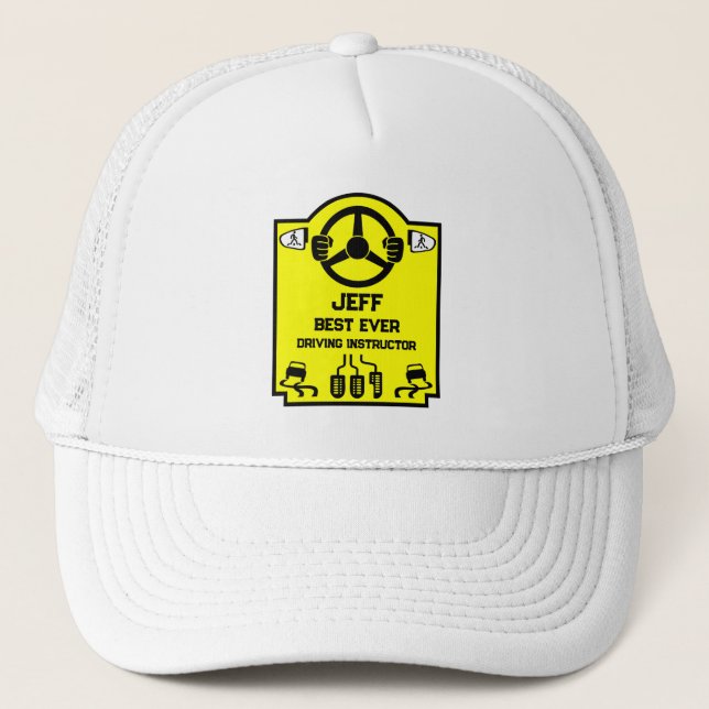 Boné Funny Driving Instructor Gift (Frente)
