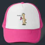 Boné Funny Giraffe Mom Skills Sarcastic Trucker Hat<br><div class="desc">Bad hair day? No problem. Use your "Mom Magic" or "Bestie Skills" to find everything while looking effortlessly cool. This embroidered-style cap is for the girl who has her life (and everyone else's lost items) together.</div>