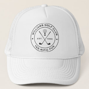 Boné Funny Golf Club Golfer Pun Personalizado Texto Pre