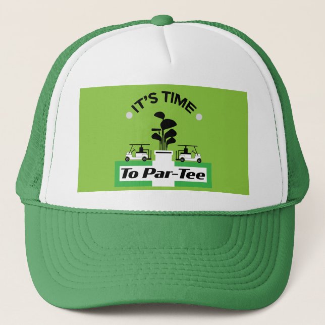 Boné Funny Golfing Pros Golfing Fanatics Sports (Frente)