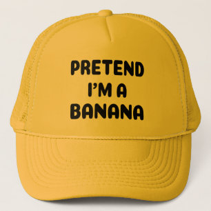 Boné Funny Halloween - Finja que sou uma Banana
