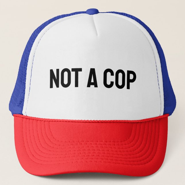 Boné funny law enforcement disguise (Frente)