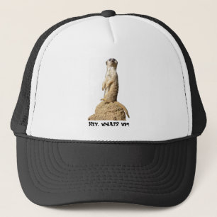 Boné Funny Meerkat Standing Up Hat