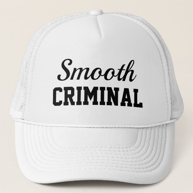 Boné Funny Novelty Fashion SMOOTH CRIMINAL (Frente)