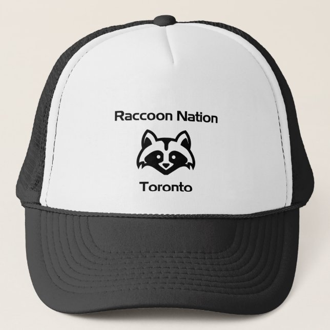 Boné Funny Raccoon Nation Toronto Light Monotone (Frente)