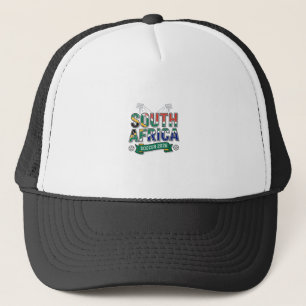 Boné Futebol da África do Sul 2026 Futebol Bold Tipogra